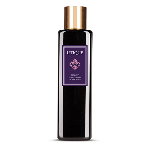 UtiQue Luxury Shower Gel: Oud & Rose 200 ml.