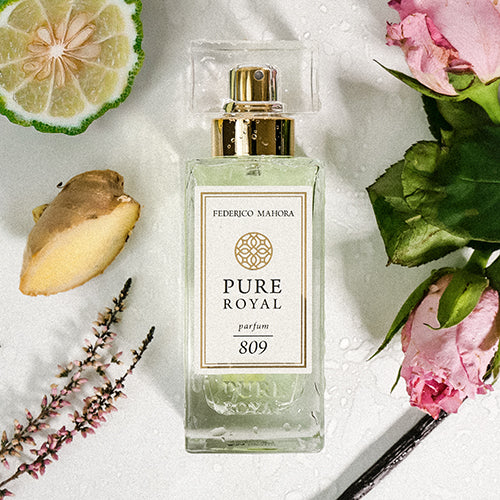 FM 809 Dames Parfum Pure Royal  50ml Geinspireerd op: Black Orchid