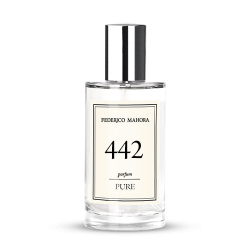 FM 442 Dames Parfum - Geïnspireerd op - Black Opium Pure Illusion.