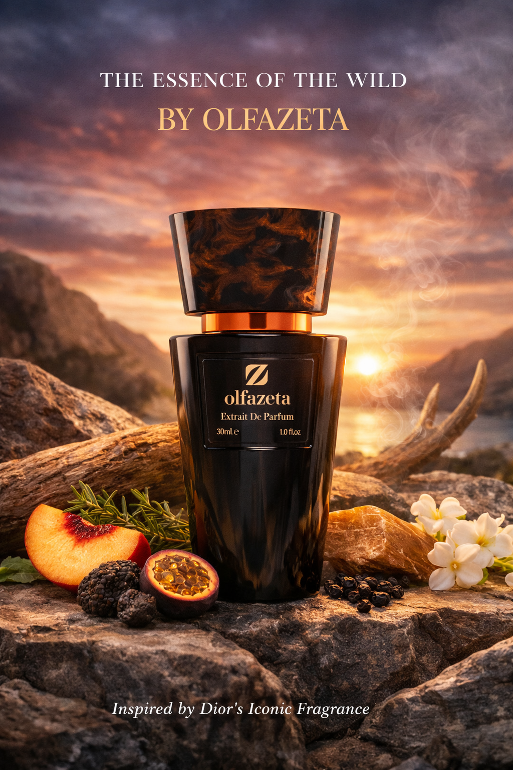 Olfazeta by Chogan Nr.394 Heren Extrait de Parfum 30ml | Geïnspireerd op Sauvage-stijl