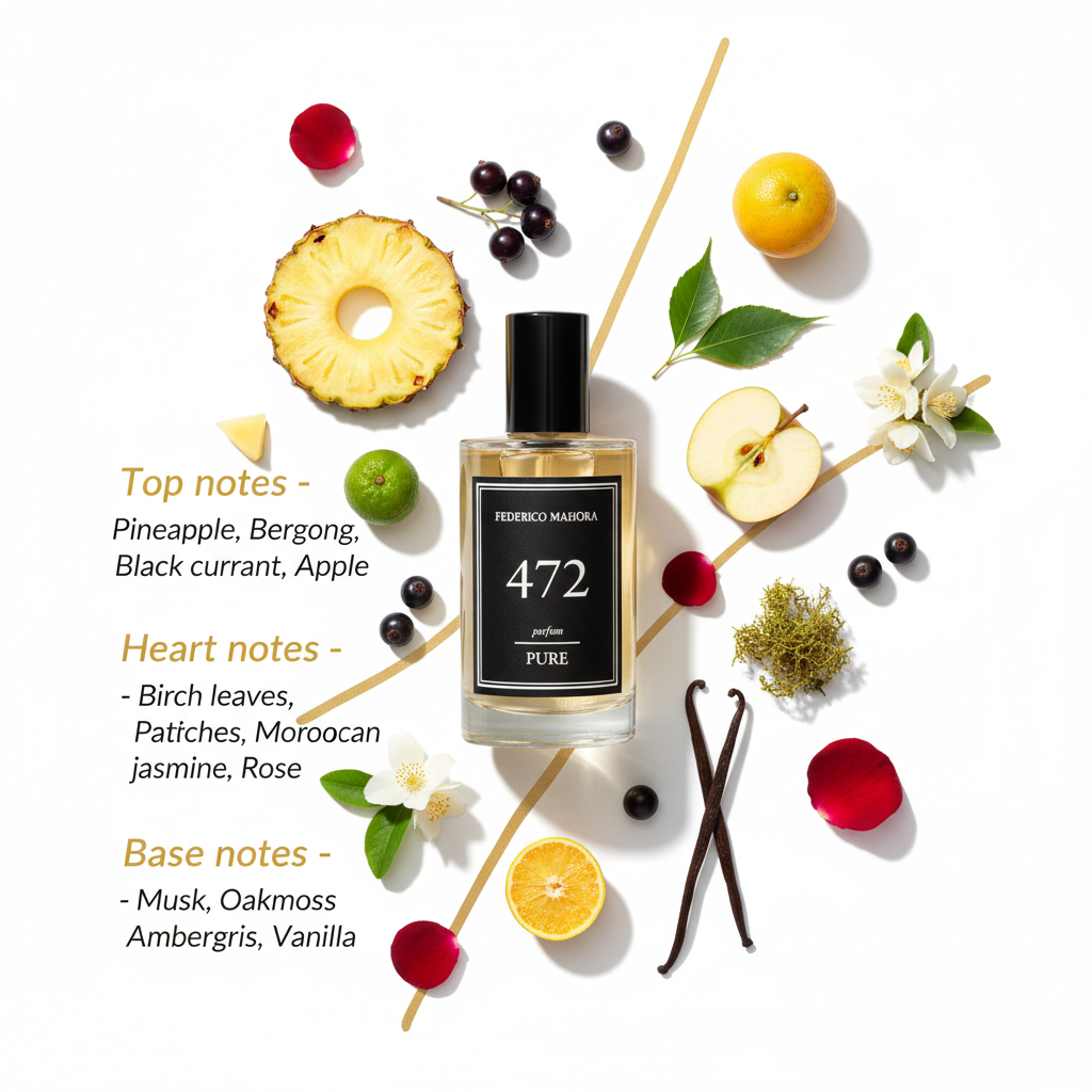 FM 472  Pure Parfum Geinspireerd op Aventus