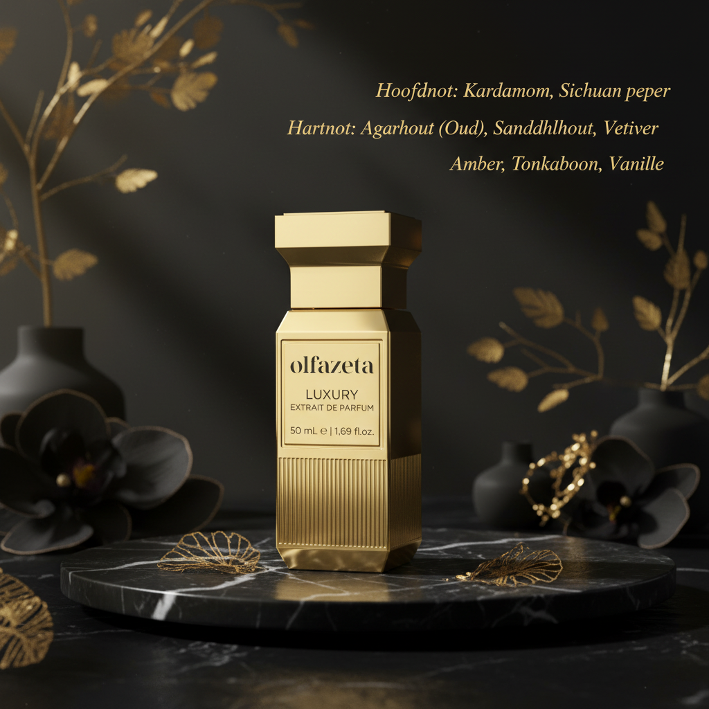 Chogan Nr.127 luxe geurpiramide – Oud Wood geïnspireerd parfum
