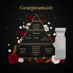 Geurpiramide Chogan Nr.111 - metallic goud op zwart