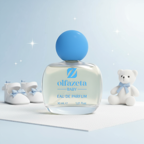 Chogan Olfazeta Baby Boy Eau de Parfum 30ml met baby-detail