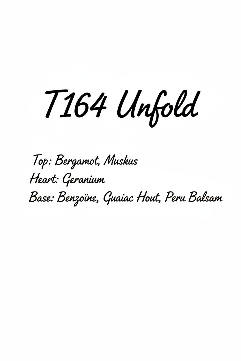 T164 Unfold geurnoten handschrift