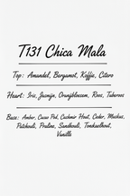 T131 Chica Mala geurnoten handschrift